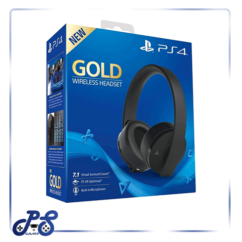 Headset Gold NeW مشکی برای PS4