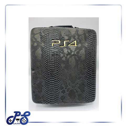 کیف ضد ضربه پنج کاره مخصوص ps4 و xbox - مدل چرم طوسی