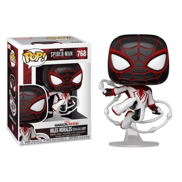 funko pop | فانکو پاپ - spider man miles morales - white suit