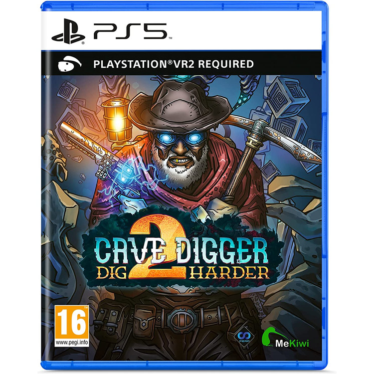 VR2 Cave Digger2 Dig Harder r2 PS5 کارکرده