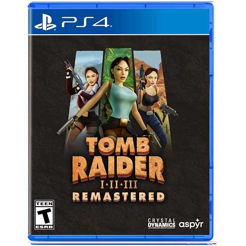 Tomb Raider I-III Remastered Starring Lara Croft Ps4 کارکرده