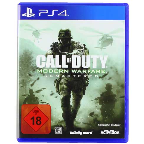 Call Of Duty Modern Warfare Remasterd PS4 کارکرده