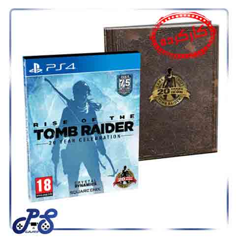 Rise Of The Tomb Raider Artbook Edition PS4 کارکرده