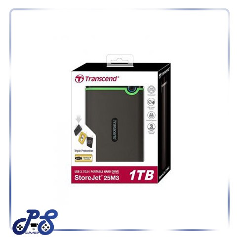 خرید هارد اکسترنال Transcend StoreJet 25M3 | یک ترابایت