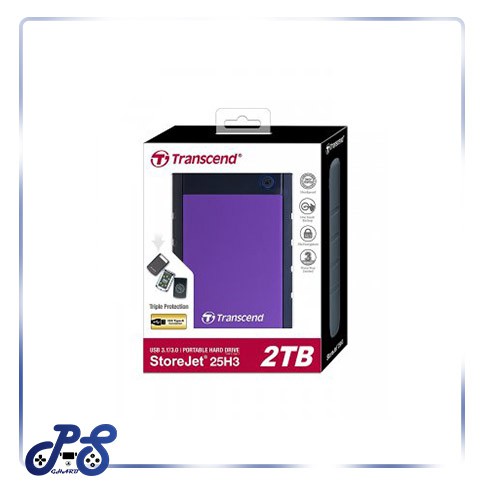 خرید هارد اکسترنال Transcend StoreJet 25H3P | دو ترابایت