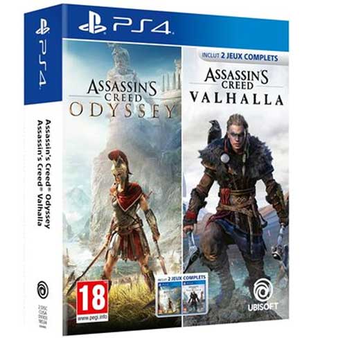 assassins odyssey valhalla double pack ps4