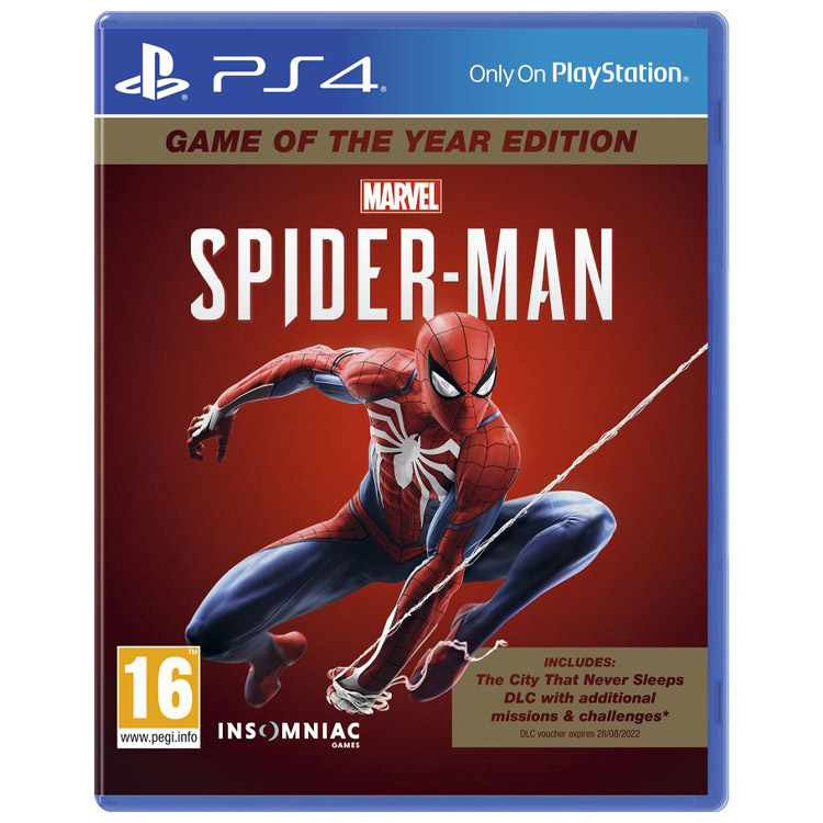 Spiderman 2018 GOTY ps4