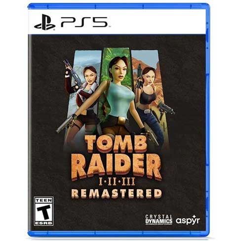 Tomb Raider I-III Remastered Starring Lara Croft Ps5 کارکرده